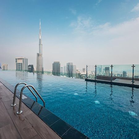 Aliving Luxury 2Br With Infinity Pool At Paramount Hotel Midtown Close To Dubai Mall & Burj Khalifa Exterior foto